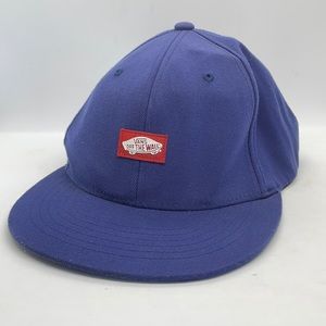 Vans Off The Wall Navy Hat L/XL